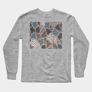 tradisional design of indonesia Long Sleeve T-Shirt